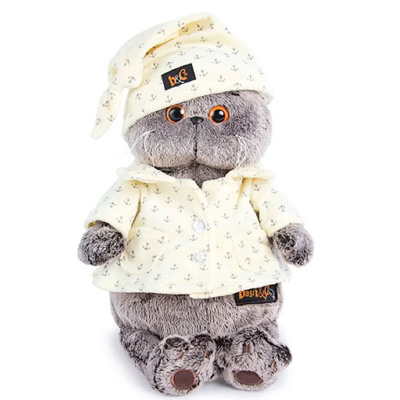 Мягкая игрушка Кот Басик в пижаме Budi Basa Ks30-024 1